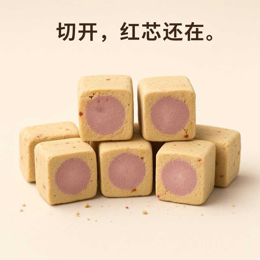 切开红芯还在