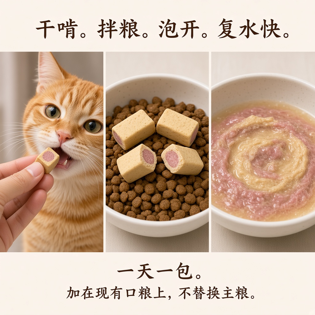 三种喂法